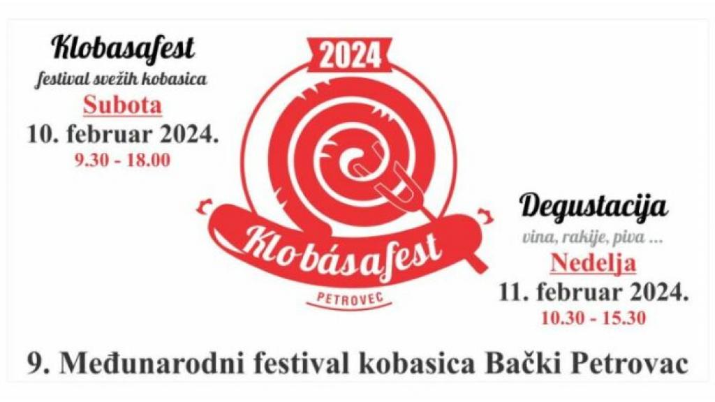 9. Međunarodni festival kobasica u Bačkom Petrovcu