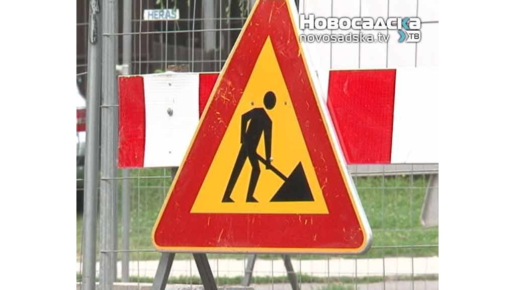 Zbog radova zabranjen saobraćaj na ulazu u Veternik