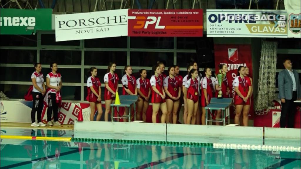 Vaterpolistkinje Vojvodine odbranile još jednu titulu šampiona Srbije