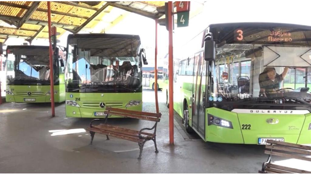 Red vožnje autobusa „Pantransporta“ od 1. do 6. maja