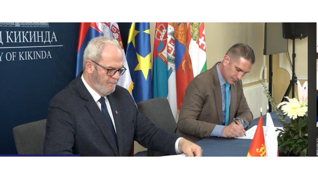 Stvaranje mostova prijateljstva: Kikinda i Jaslo potpisali Sporazum o partnerstvu