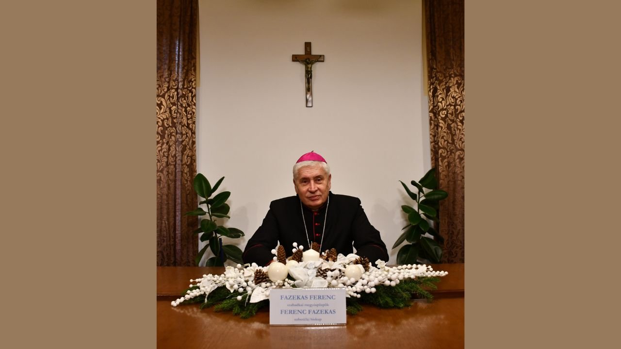 Božićna čestitka subotičkog biskupa Ferenca Fazekaša