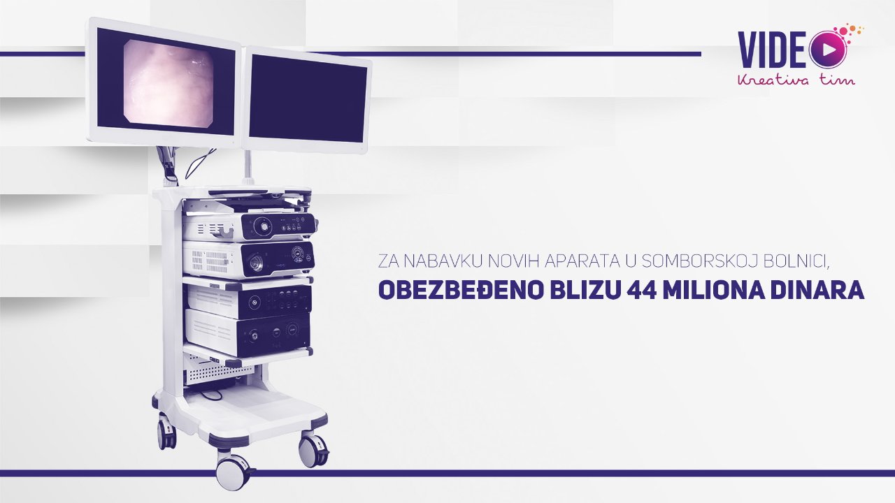 Za nabavku novih aparata u somborskoj bolnici, obezbeđeno blizu 44 miliona dinara