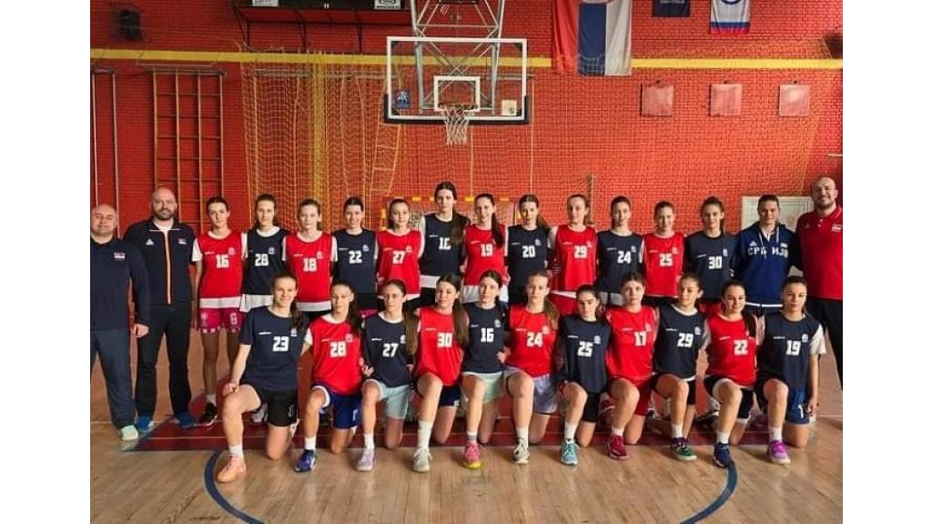 Dve košarkašice ŽKK „Srem” učestvovale na saveznom treningu u Srbobranu