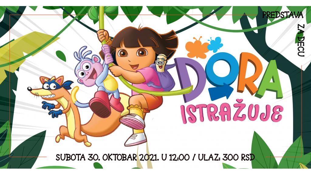 U subotu nova predstava za najmlađe „Dora istražuje”