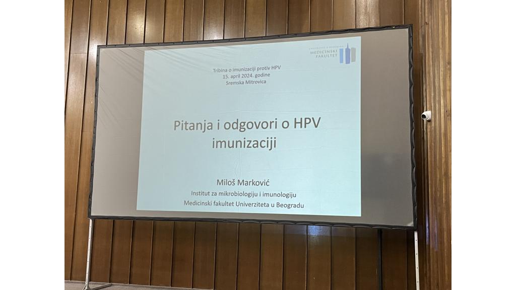 Održana tribina o HPV imunizaciji