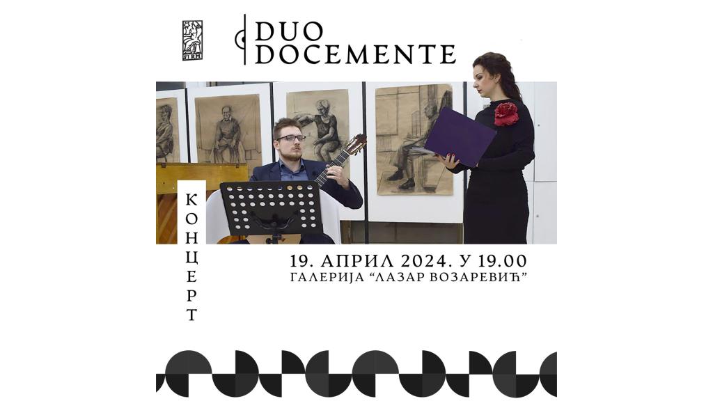 Koncert dueta „Duo docemente”