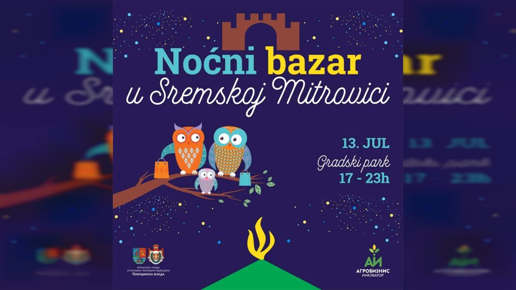 Noćni bazar zakazan za 13. jul