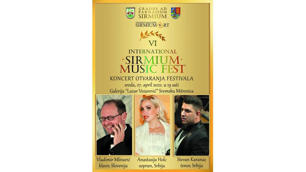  „Sirmium music fest“ od 27. do 30.aprila