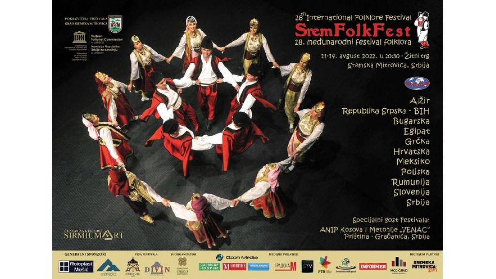 Srem folk fest od 11. do 14. avgusta u Sremskoj Mitrovici