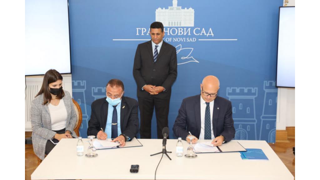 Potpisan sporazum o saradnji između Grada Novog Sada i Grada Aleksandrije