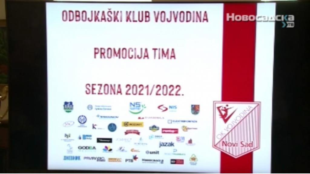 OK Vojvodina predstavio tim za novu sezonu