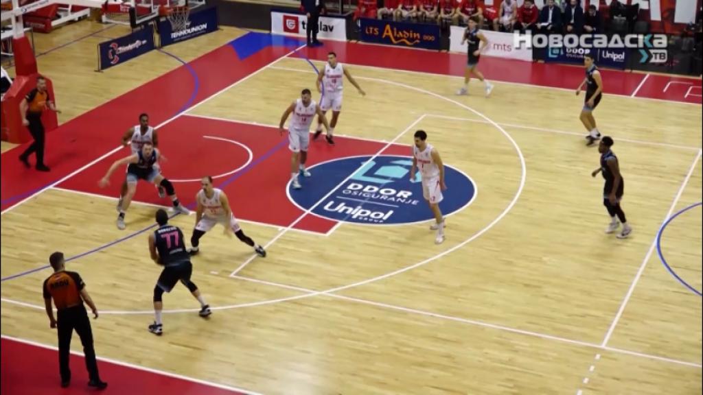 Košarkaši Vojvodine savladali ekipu Zdravlja iz Leskovca 