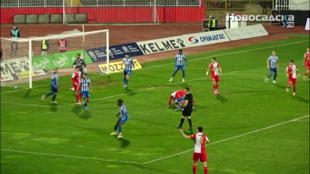Fudbaleri Vojvodine pobedili ekipu Novog Pazara 1:0