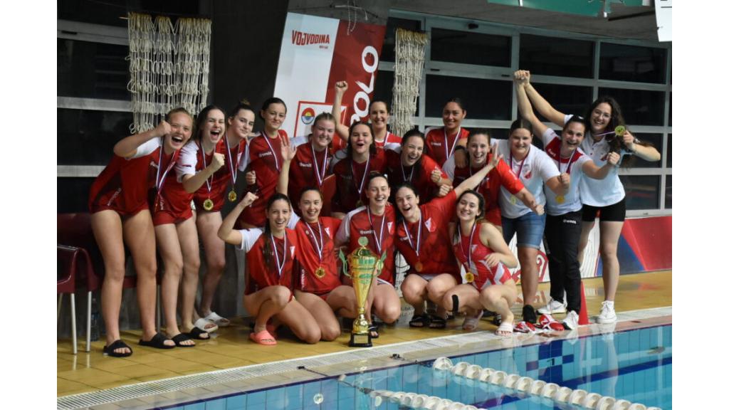 Vaterpolistkinje Vojvodine osvojile četvrtu titulu prvaka Srbije u nizu!