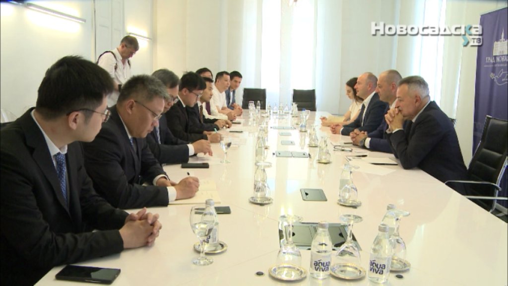 Gradonačelnik Đurić ugostio delegaciju kineskog grada Vuksija