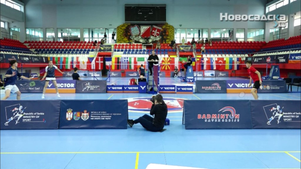 Pet medalja za Srbiju na Međunarodnom turniru u bagmintonu u Novom Sadu