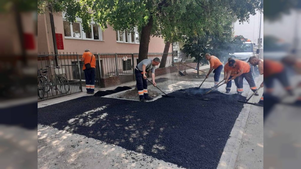 Ekipe „Puta“ stigle i u Bocke, u toku popravka Orahove i Liparske ulice