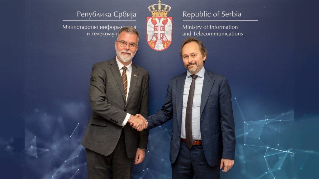 Sastanak ministra Ristića i šefa Delegacije EU u Srbiji ambasadora Žiofrea