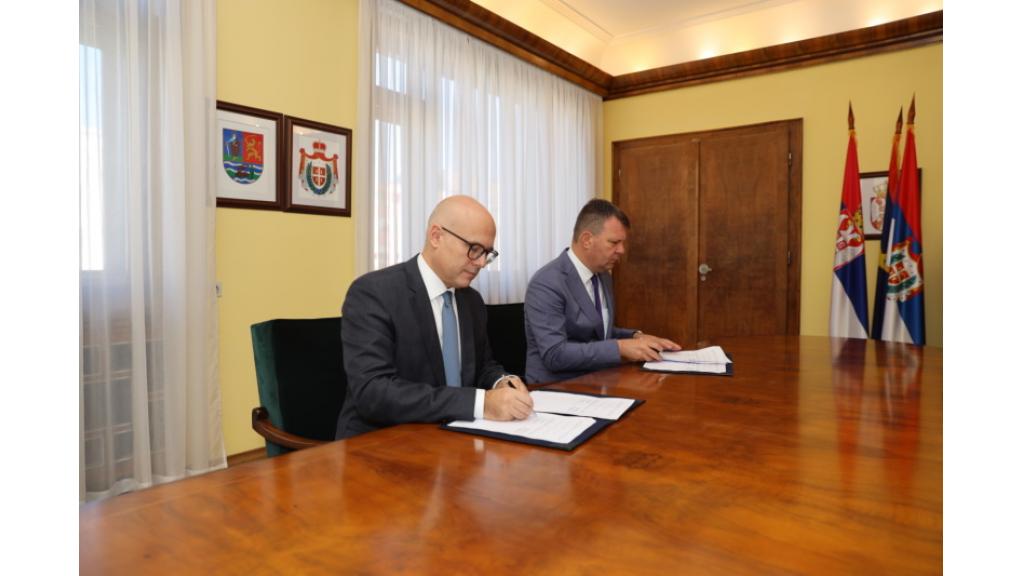 Potpisan ugovor o finansiranju projekta povećanja bezbednosti saobraćaja u Novom Sadu