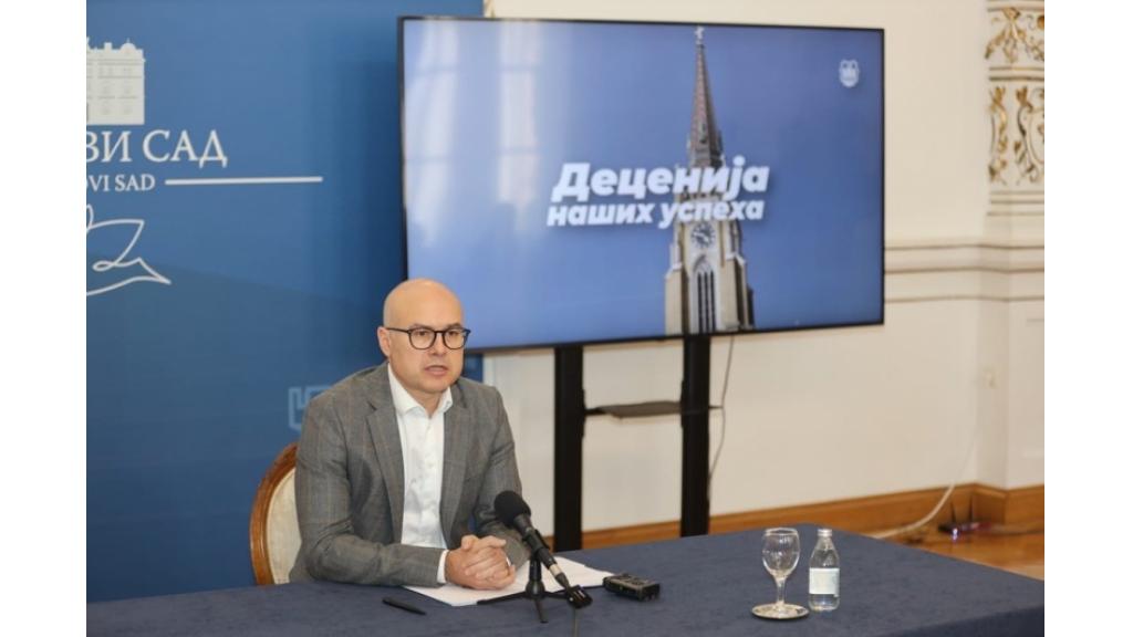 Vučević ostavlja Novi Sad sa budžetom većim za dve milijarde dinara