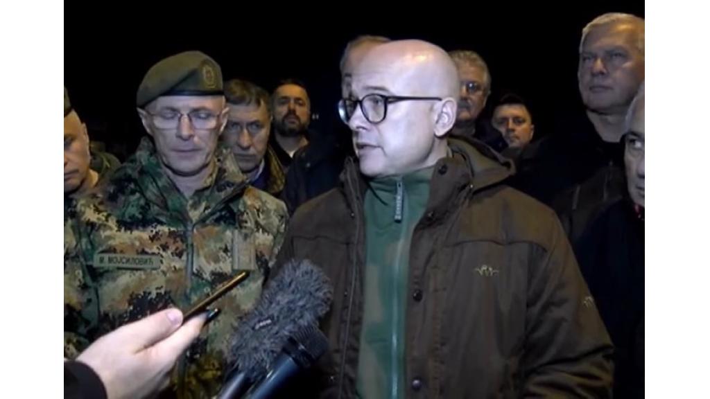 Ministar Vučević u Novom Pazaru: Vojska ima mogućnosti, volju i hrabrost da pomogne