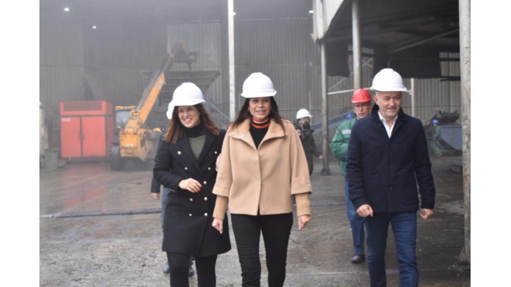 Ministarka Vujović posetila fabriku za reciklažu otpadnih guma „Eko risajkling“