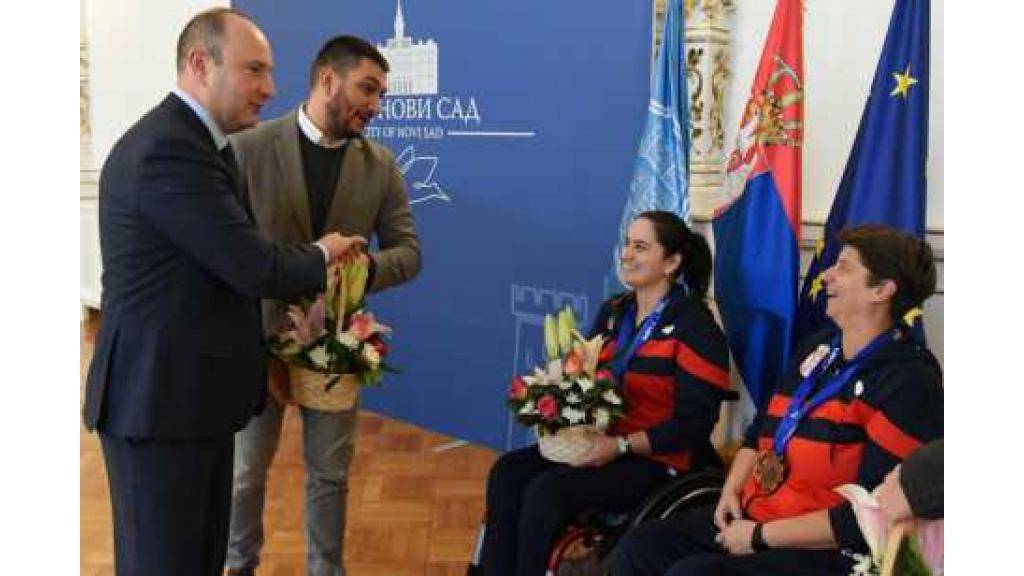 Gradonačelnik čestitao osvajačima medalja na Svetskom prvenstvu u stonom tenisu