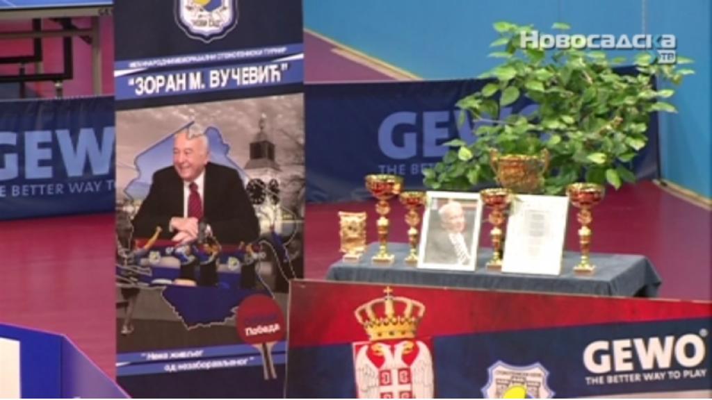 Završen međunarodni  memorijalni stonoteniski turnir ”Zoran M. Vučević”
