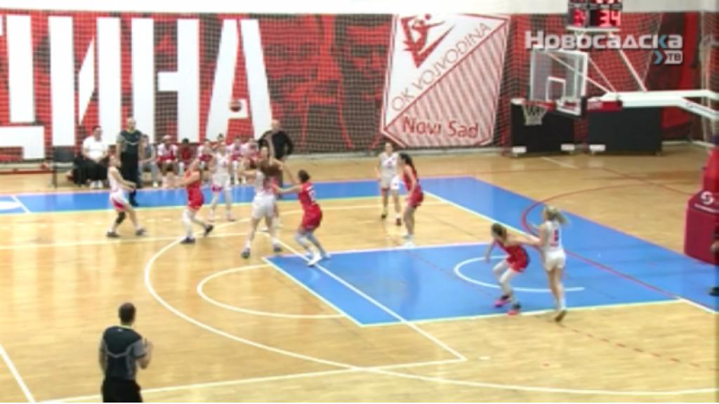 Pobeda košarkašica Vojvodine u novosadskom gradskom derbiju
