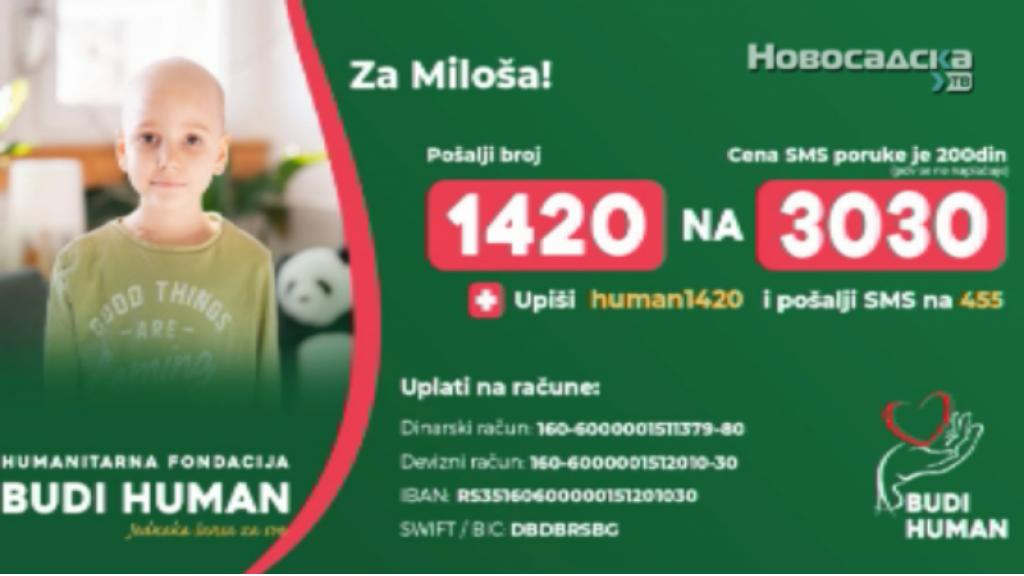 Humanitarni koncert za Miloša Ćelapa