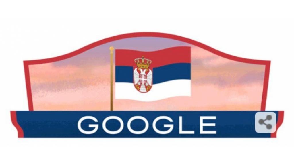 Google čestitao Dan državnosti Srbije