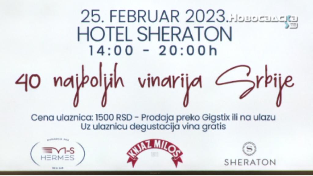 Festival vina „Wine fest“ 25.februara u hotelu Šeraton