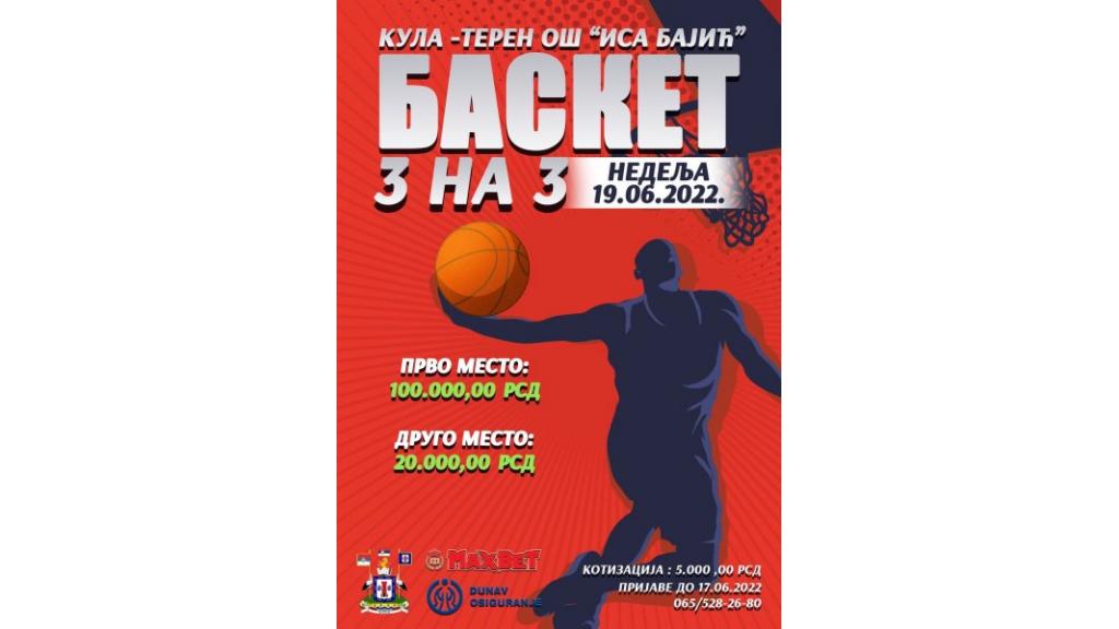 Turnir u basketu na terenima OŠ Isa Bajić