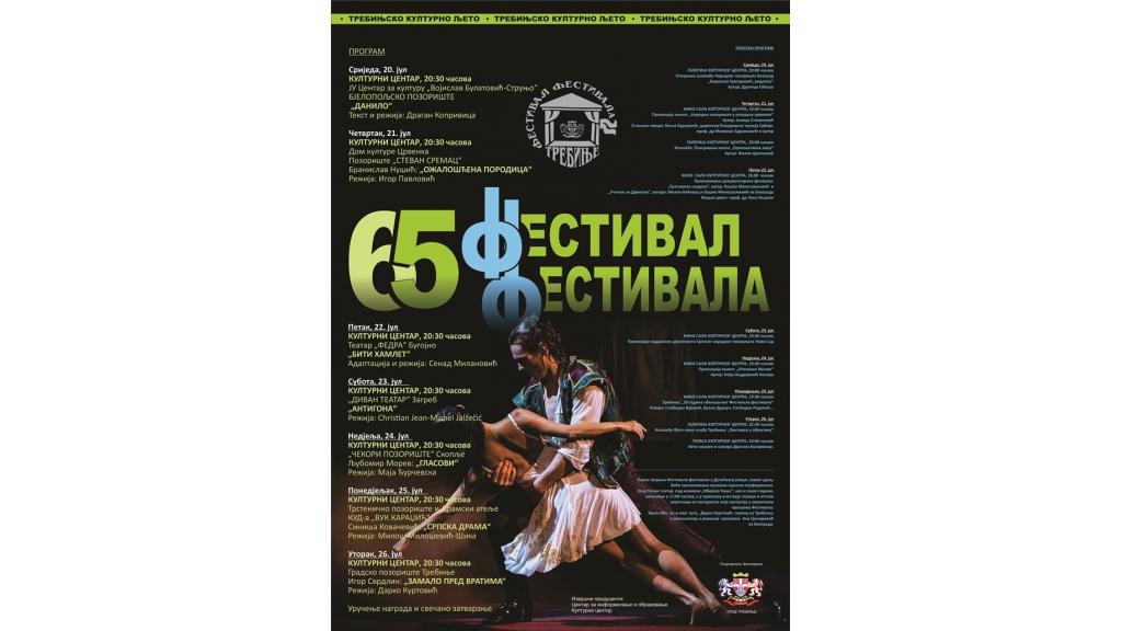 Crvenačko pozorište večeras nastupa na 65. po redu „Festivalu festivala“ 