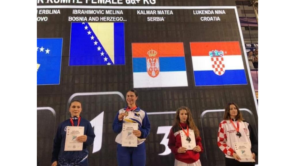 Članica KK „Hajduk“ Matea Kalmar osvajač bronzane medalje