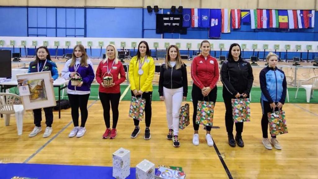 Četiri finala i dve juniorske medalje puškom na Trofeju Mladosti