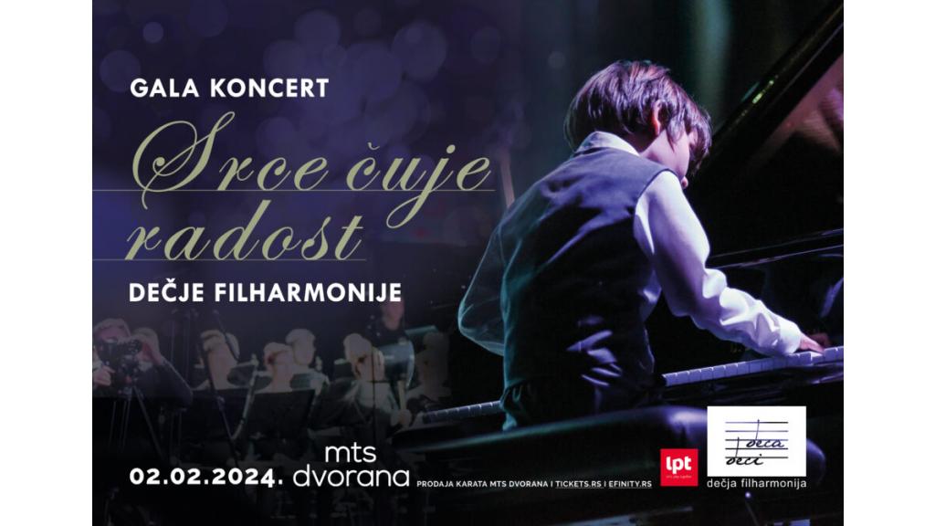 Gala koncert Dečje filharmonije: Gosti RocHoir Kids & Jovana Obradović