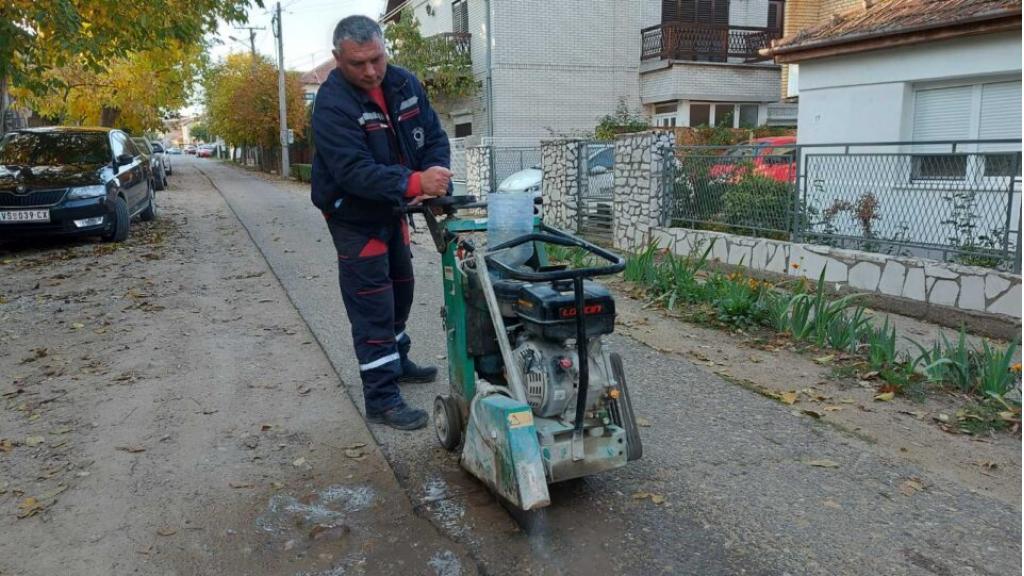 Počele pripreme za asfaltiranje Bihaćke ulice u Vršcu