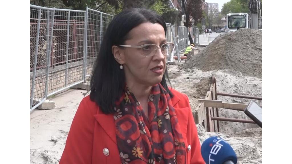 Gradska menadžerka Maja Vitman obišla radove na rekonstrukciji ulice Kneza Mihaila Obrenovića