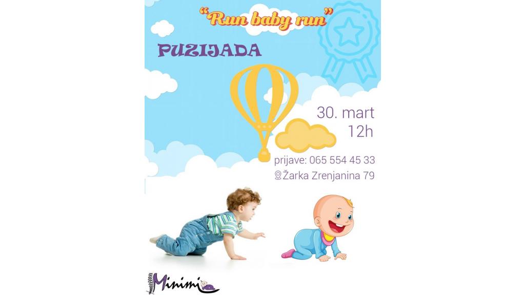 Takmičenje beba u puzenju 30. marta u Vršcu