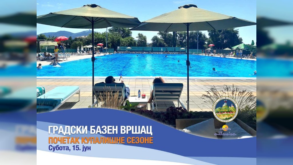 Gradski olimpijski bazen u Vršcu otvara se 15. juna