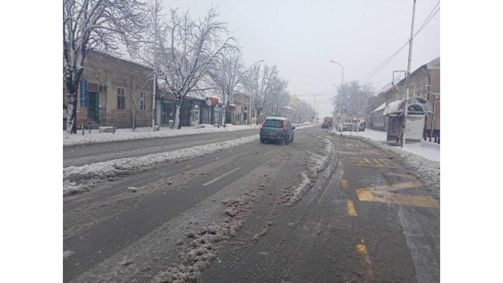 Južni Banat: Sneg napadao, svi putni pravci prohodni, nadležne službe na terenu