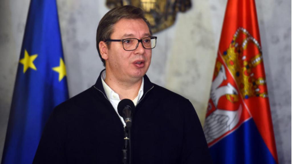 Predsednik Srbije Aleksandr Vučić  na vežbi „Štit 2022“