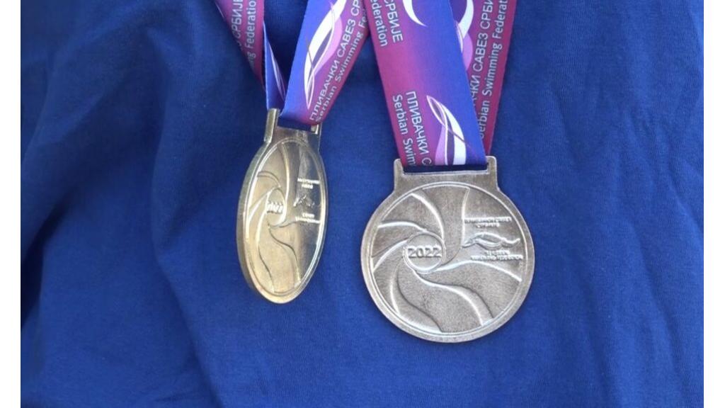 Tri medalje za plivačice pančevačkog „Dinama“
