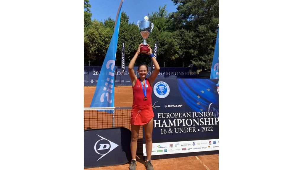 Mia Ristić prvakinja Evrope u tenisu do 16 godina