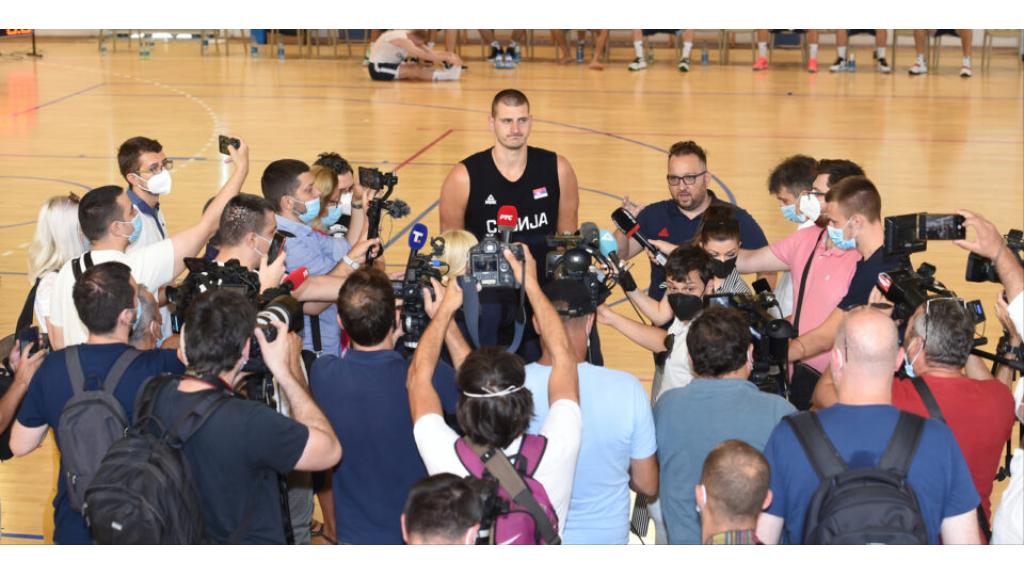 Košarkaši Srbije danas zvanično počeli pripreme, Jokić trenira u Staroj Pazovi
