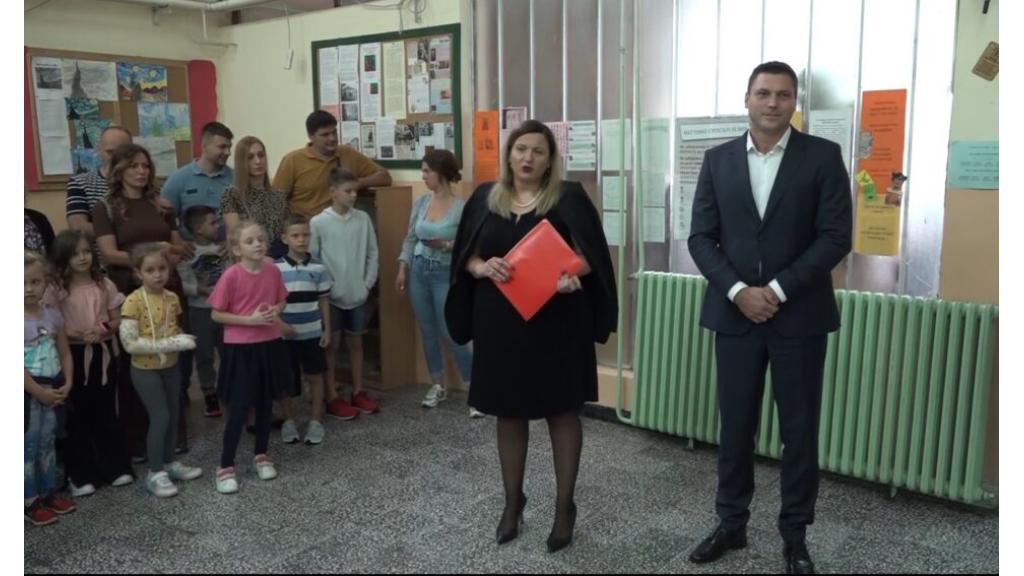 Počela nova školska goina, gradonačelnik Pančeva posetio školu Vasa Živković