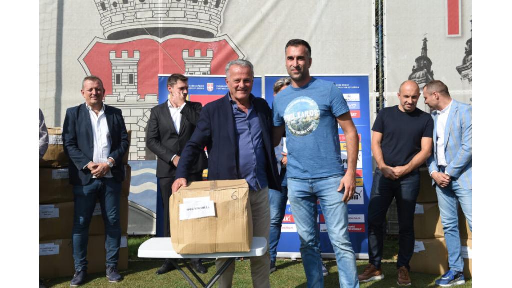 Fudbalski savez Srbije donirao opremu klubovima iz Pančeva i okoline