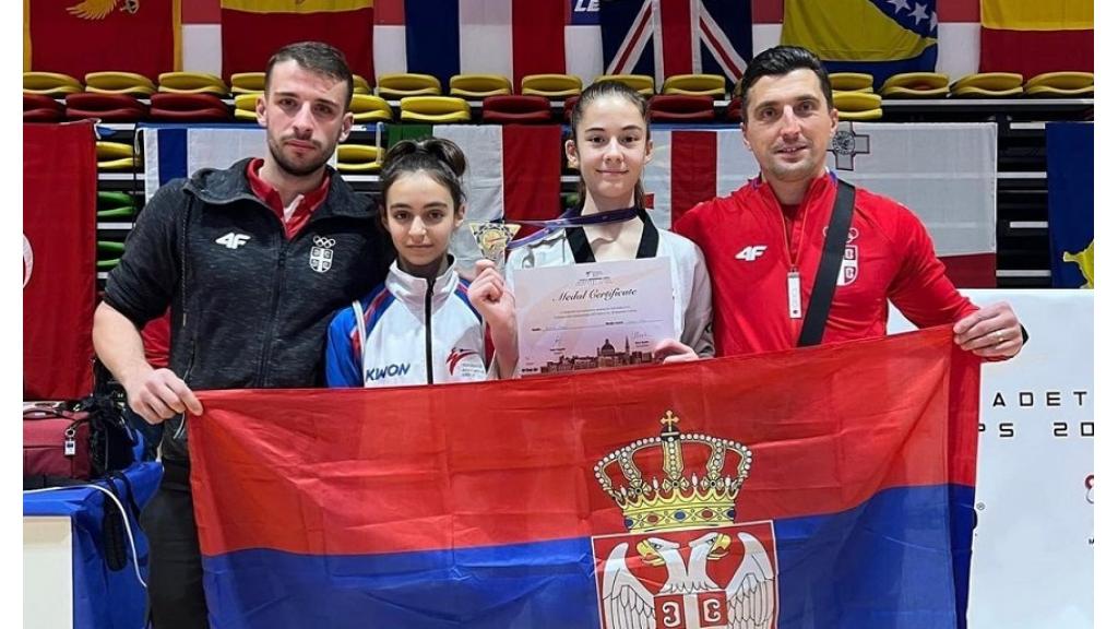 Tekvondo: Vanja Rankov iz Vršca osvojila zlato na Evropskom prvenstvu